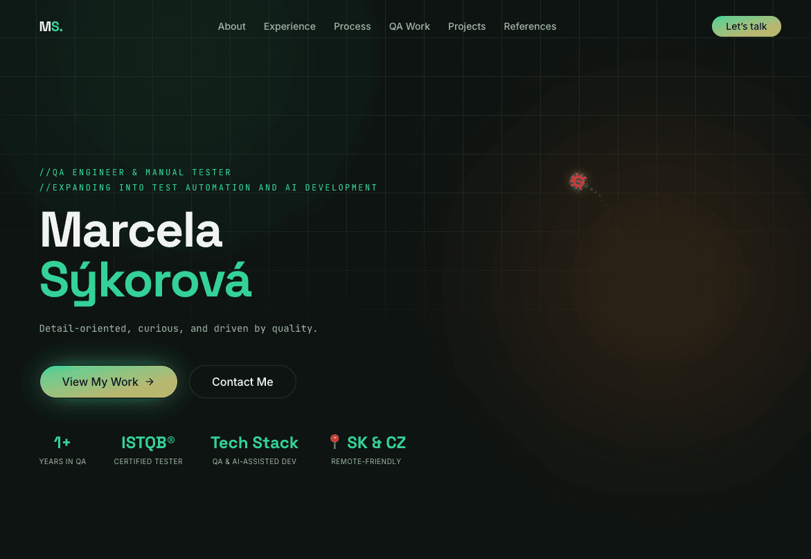 M.Sýkorová Portfólio preview